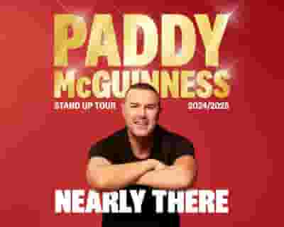 Paddy McGuinness tickets blurred poster image