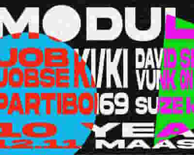 Modular 10 Years tickets blurred poster image