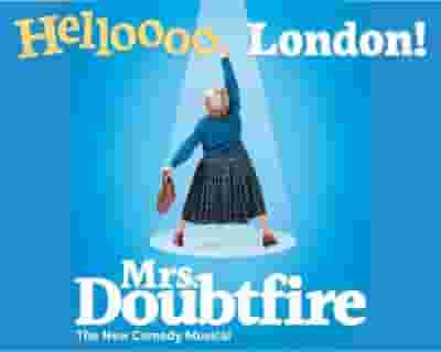 Mrs. Doubtfire tickets blurred poster image