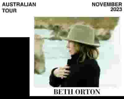 Beth Orton tickets blurred poster image