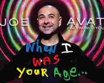 Joe Avati tickets blurred poster image