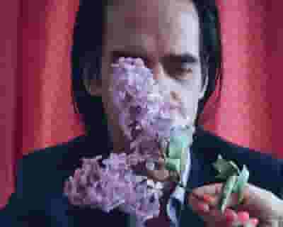 Nick Cave tickets blurred poster image