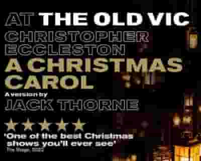 A Christmas Carol tickets blurred poster image