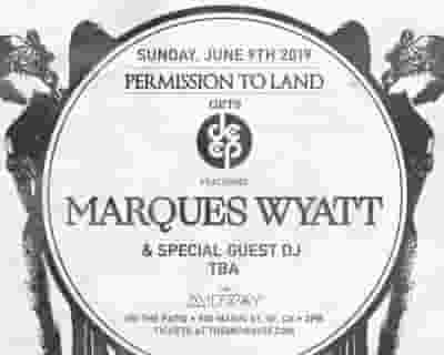 Marques Wyatt tickets blurred poster image