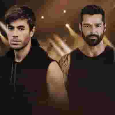 Enrique Iglesias & Ricky Martin blurred poster image