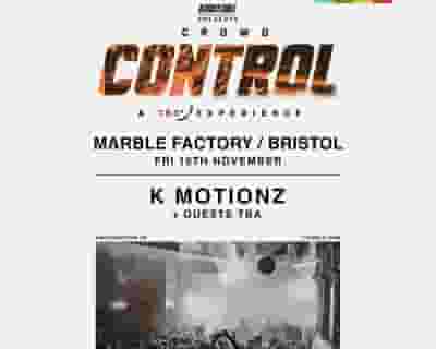 K Motionz tickets blurred poster image