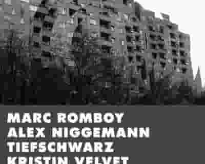 Nachtklub: Marc Romboy, Alex Niggemann, Tiefschwarz, Kristin Velvet, Stassy&wilck tickets blurred poster image