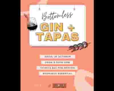 Bottomless Gin & Tapas tickets blurred poster image