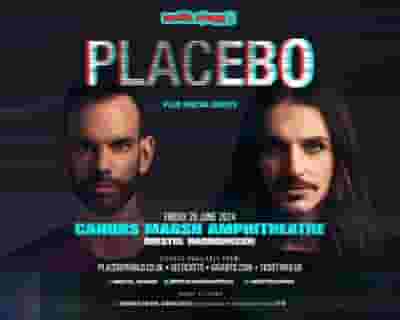 Placebo tickets blurred poster image