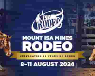 Mount Isa Mines Rodeo 2024 tickets blurred poster image