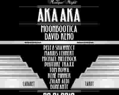 Burlesque Musique Night with AKA AKA - Moonbootica - David Keno - a.o tickets blurred poster image