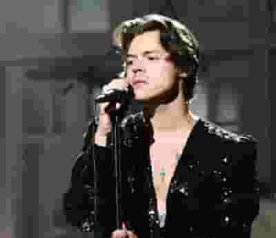 Harry Styles blurred poster image