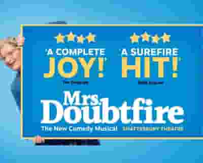 Mrs Doubtfire tickets blurred poster image