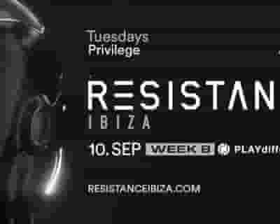 Resistance Ibiza Week 8 - Playdifferently tickets blurred poster image