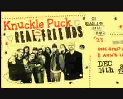Knuckle Puck & Real Friends tickets blurred poster image