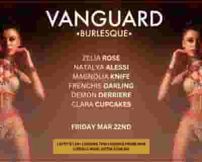 Vanguard Burlesque tickets blurred poster image