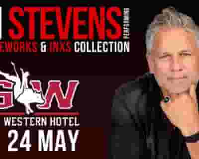 Jon Stevens tickets blurred poster image