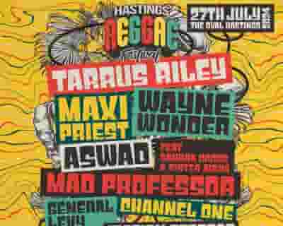Hastings Reggae Festival 2024 tickets blurred poster image
