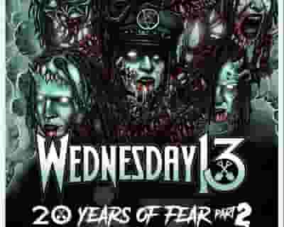 Wednesday 13 tickets blurred poster image