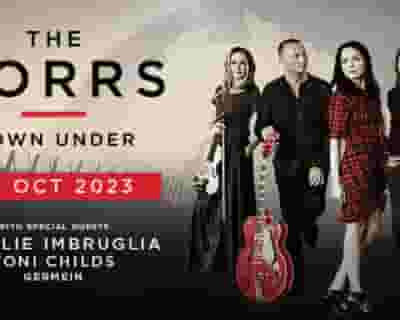 The Corrs Down Under tickets blurred poster image