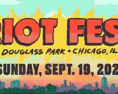 RIOT FEST 2021 I SUNDAY PASS tickets blurred poster image