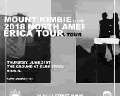 Mount Kimbie tickets blurred poster image
