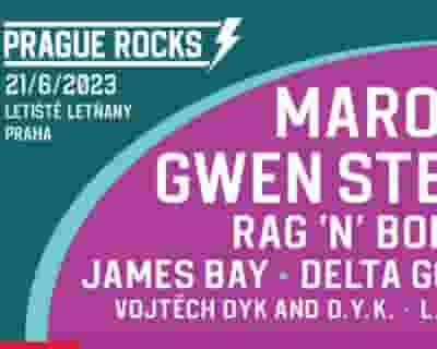 Prague Rocks: Maroon 5, Gwen Stefani, Rag'n'Bone Man & others tickets blurred poster image
