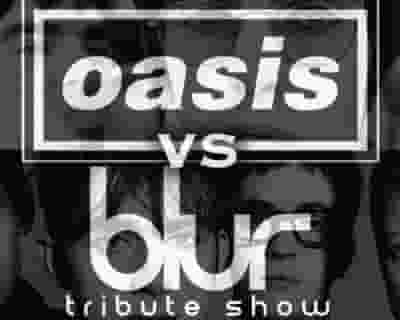 Oasis vs Blur - The Carine tickets blurred poster image