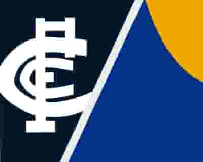 AFL Round 19 - Carlton vs. West Coast tickets blurred poster image