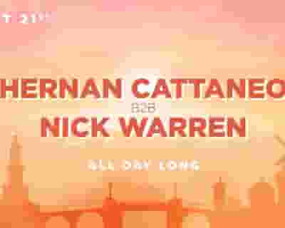 Hernan Cattaneo b2b Nick Warren - All day long tickets blurred poster image