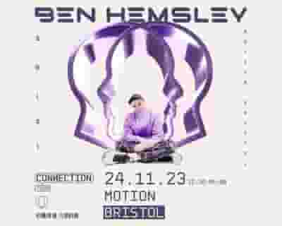 Ben Hemsley tickets blurred poster image
