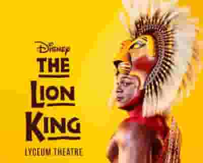 Disney's The Lion King tickets blurred poster image