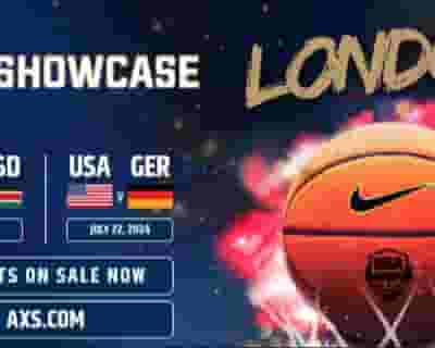 2024 USA Basketball Showcase London tickets blurred poster image