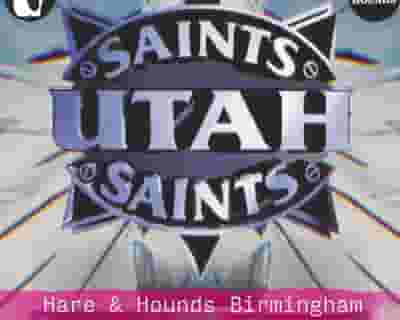 Utah Saints tickets blurred poster image