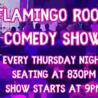 Flamingo Room Comedy Show blurred poster image