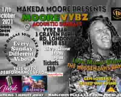 MOORE VYBZ tickets blurred poster image