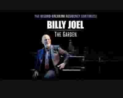 Billy Joel tickets blurred poster image