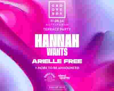 Groovebox Summer Terrace Party | Hannah Wants tickets blurred poster image