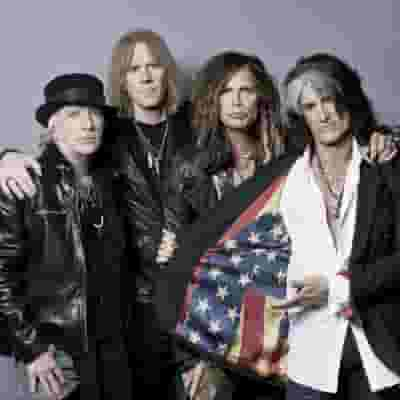 Aerosmith blurred poster image