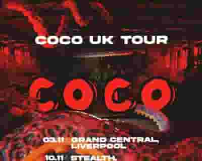 Coco tickets blurred poster image