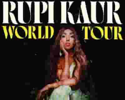Rupi Kaur World Tour tickets blurred poster image