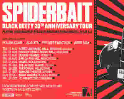 Spiderbait tickets blurred poster image