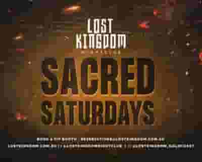 Sacred Saturday VIP Express Entry tickets blurred poster image