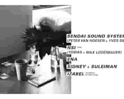 Concrete x Latency: Sendai Sound System, NSI, Ena, Sidney & Suleiman, Izabel tickets blurred poster image