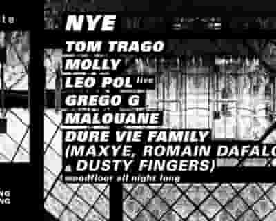 Concrete New Year's Eve Party: Tom Trago, Molly, Leo Pol, Grego G, Dure Vie Family (Maxye, Roma tickets blurred poster image