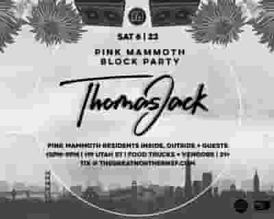 6th Annual Pink Mammoth Summertime Block Party tickets blurred poster image