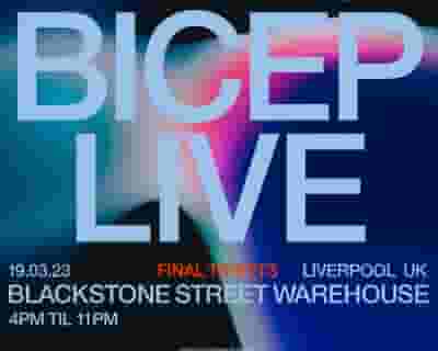 ENRG Presents Bicep Live tickets blurred poster image