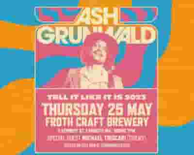Ash Grunwald tickets blurred poster image