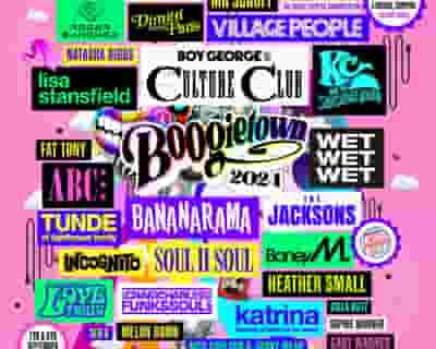 Boogietown 2024 tickets blurred poster image