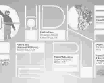 Cotd: Henry WU, Earl Jeffers, Neue Grafik, Pablo Valentino tickets blurred poster image